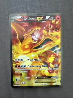 Charizard EX - XY121 - Black Star Promo - Pokemon TCG Card LP Rare Full Art - Image 1