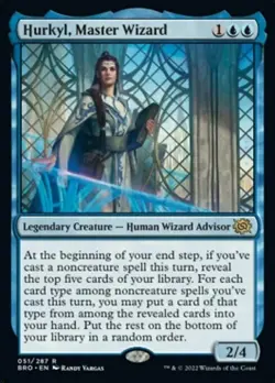 Hurkyl, Master Wizard x1 1x FOIL The Brothers' War NM MTG - Image 1