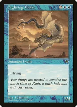 Fighting Drake Tempest MTG - Image 1