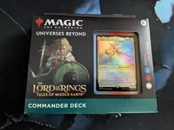 NEW AND SEALED MTG Lord of the Rings Riders of Rohan Commander Deck 195166205052 - Image 1