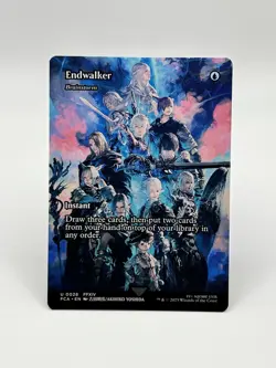 MTG ~ Endwalker ~ Brainstorm (Showcase Regular) Final Fantasy : M / NM - Image 1