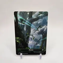 Forest BORDERLESS Full Art Land Edge of Eternities MTG NM #266 *PACK FRESH* - Image 1