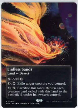 Endless Sands Borderless Regular Edge of Eternities MTG 060 EOS - Image 1