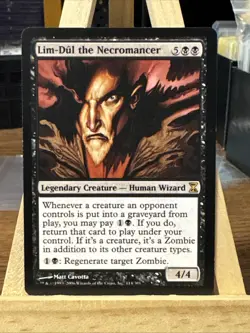 MTG *Lim-dul the Necromancer X1* (LP) Time Spiral Magic the Gathering Free Ship - Image 1