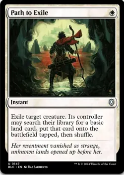 Path to Exile 0147 Non Foil Uncommon Bloomburrow Commander MTG NM - Image 1