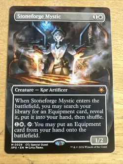 Stoneforge Mystic Borderless Special Guest 0029 NM/MT [OTJ:MTG] FREE SHIP - MINT - Image 1