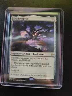 MTG Magic the Gathering NM Shadowspear 236 Theros Beyond Death - Image 1