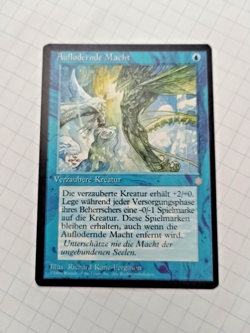 MTG German Essence Flare (Auflodernde Macht) Ice Age Regular Com. -Uncirculated - Image 1