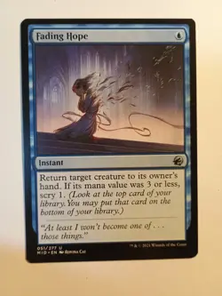 Fading Hope 051/277 Mtg Magic The Gathering Regular Uncommon MID NM - Image 1
