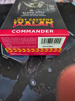 NEW AND SEALED!! MTG The Lost Caverns of Ixalan Blood Rites Commander Deck - Image 3