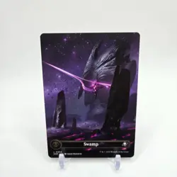 Swamp MTG Edge of Eternities CELESTIAL BORDERLESS NM #0264 *PACK FRESH* - Image 1