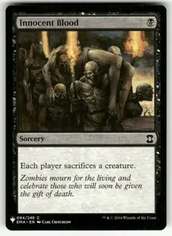 INNOCENT BLOOD #94 (COMMON) MTG THE LIST REPRINTS - Image 1