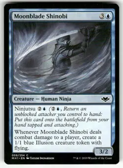 MOONBLADE SHINOBI #59 (COMMON) MTG MODERN HORIZONS - Image 1