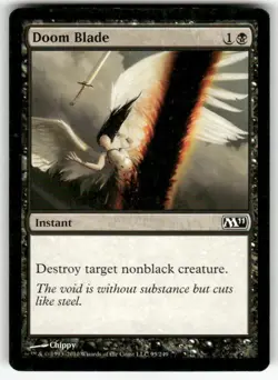 DOOM BLADE #95 (COMMON) MTG MAGIC 2011 (M11) - Image 1