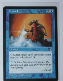 Mana Leak - Stronghold - MTG Magic the Gathering - Image 1