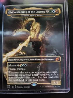 MTG Magic the Gathering NM Alt Illuna Ghidorah, King of the Cosmos 379 Ikoria - Image 1