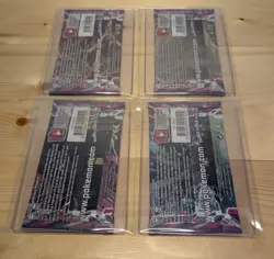 2014 POKEMON XY PHANTOM FORCES BOOSTER PACK COMPLETE ART SET OF 4 SEALED - Image 3