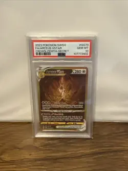 Arceus Vstar Secret #GG70 PSA 10 2023 Pokemon Crown Zenith - Image 1