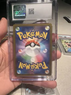 CGC 10 GEM MINT Japanese Pokemon 2024 Pikachu ex 018/066 Battle Academy SVL RR - Image 3
