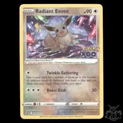 Radiant Eevee #SWSH230 Pokemon Go Promo NM/Near Mint Pokemon 2022 - Image 1