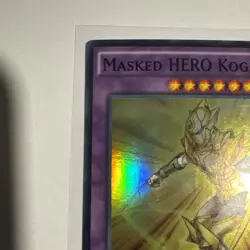 Yugioh Masked HERO Koga SDHS-EN042 Super Rare Unlimited - Image 2