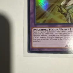 Yugioh Masked HERO Koga SDHS-EN042 Super Rare Unlimited - Image 5