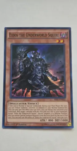 Eidos The Underworld Squire - SR01-EN002 - Super Rare - NM - 1st Edition Yugioh - Image 1