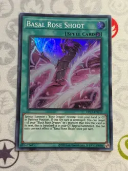 Basal Rose Shoot - OP17-EN012 - Super Rare (NM) - Yugioh - Image 1