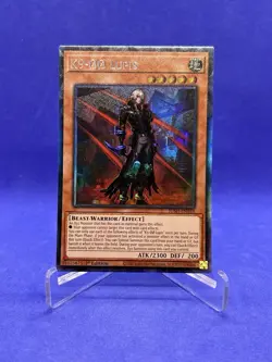 Yugioh! 1x K9-OO Lupis JUSH-EN034 Collector's Rare 1st Ed NM - Image 1