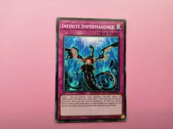Yugioh Infinite Impermanence SDCS-EN036 1st edition Super rare - Image 1