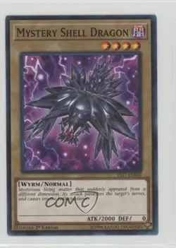 Mystery Shell Dragon 1st Ed. YuGiOh Starter Deck: Link Strike #YS17-EN006 0b5 - Image 1