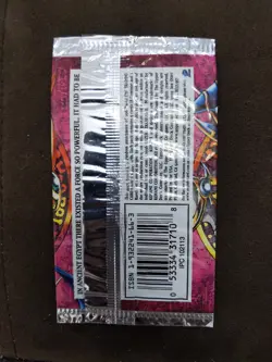 EMPTY Yugioh Magician's Force 1st Edition Pack Wrapper (No Cards!) - Image 2