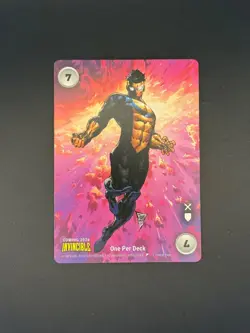 Invincible Overpower Card Game #7 Promo Card N/Mint - Image 1