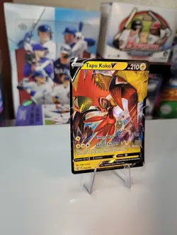 Tapu Koko V 50/163 Pokemon Card TCG Battle Styles Full Art Holo 2021 Pokemon TCG - Image 3