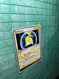 Raichu ex 98/100 Holo Pokemon card - Image 3