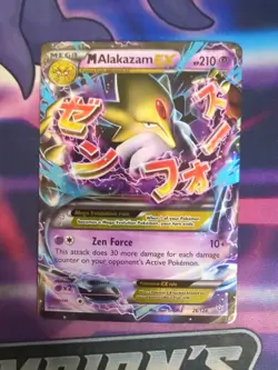 Pokemon M Alakazam EX Holo Ultra Rare TCG Card 26/124 XY Fates Collide LP - Image 1