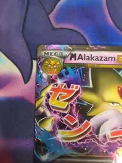 Pokemon M Alakazam EX Holo Ultra Rare TCG Card 26/124 XY Fates Collide LP - Image 2