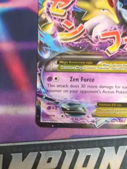 Pokemon M Alakazam EX Holo Ultra Rare TCG Card 26/124 XY Fates Collide LP - Image 3