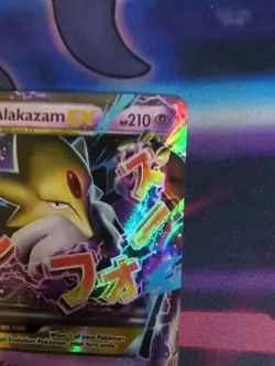 Pokemon M Alakazam EX Holo Ultra Rare TCG Card 26/124 XY Fates Collide LP - Image 5