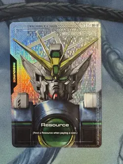 Resource, R-004 C+, Gundam Card Game, Newtype Rising, ENG - Image 1