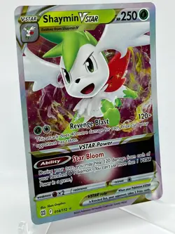 Shaymin VSTAR 014/172 SWSH Brilliant Stars Holo Ultra Rare Pokemon TCG Card NM/M - Image 2