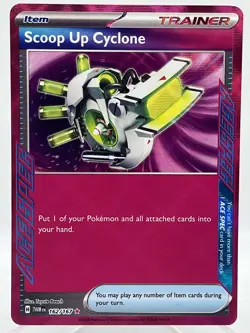 Scoop Up Cyclone 162/167 Twilight Masquerade Ace Spec Holo 2022 Pokemon Card - Image 1