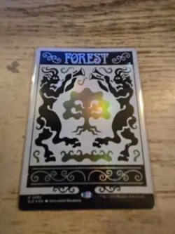 Forest Foil Secret Lair Alien 892 0892 Bonus Card - Image 1
