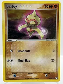 Baltoy 53/101 EX Hidden Legends Reverse Holo Vintage Pokemon TCG Card - Image 1