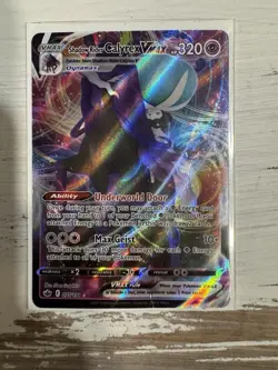 Shadow Rider Calyrex VMAX Pokemon card from the Pokemon Trading Card Game - Image 4