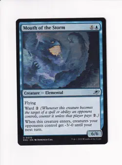 MAGIC THE GATHERING MTG EDGE OF ETERNITIES MOUTH OF THE STORM - Image 1