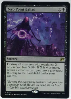 Zero Point Ballad Foil Edge of Eternities MTG 128 EOE - Image 1