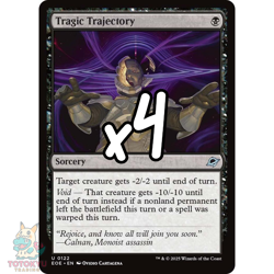 4x Tragic Trajectory x4 MTG Edge of Eternities NM Magic - Image 1