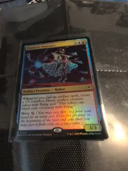 MTG Pinnacle Emissary (0223) *FOIL* Base Rare Edge Of Eternities NM/MT - Image 1