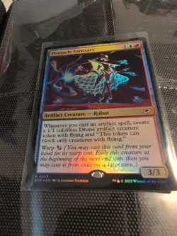 MTG Pinnacle Emissary (0223) *FOIL* Base Rare Edge Of Eternities NM/MT - Image 2